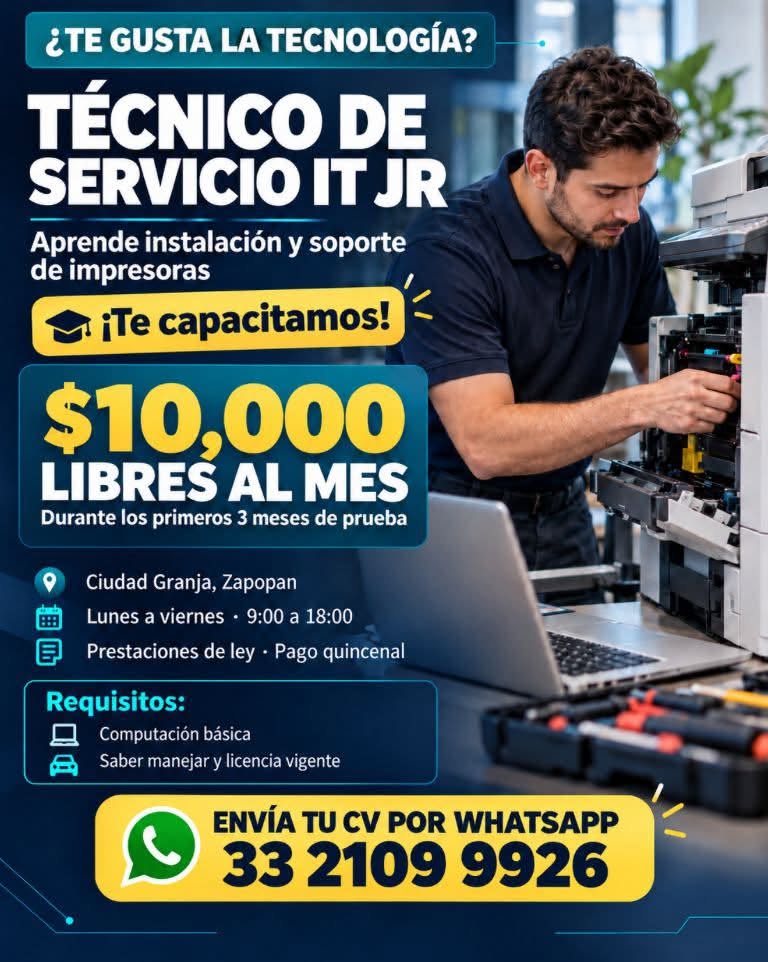 Técnico de Servicio IT Jr