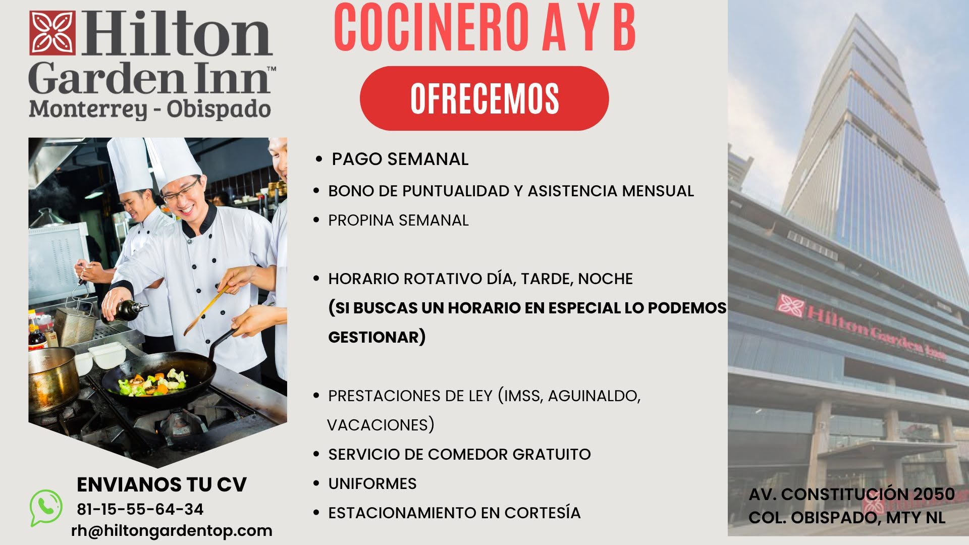 Vacante disponible