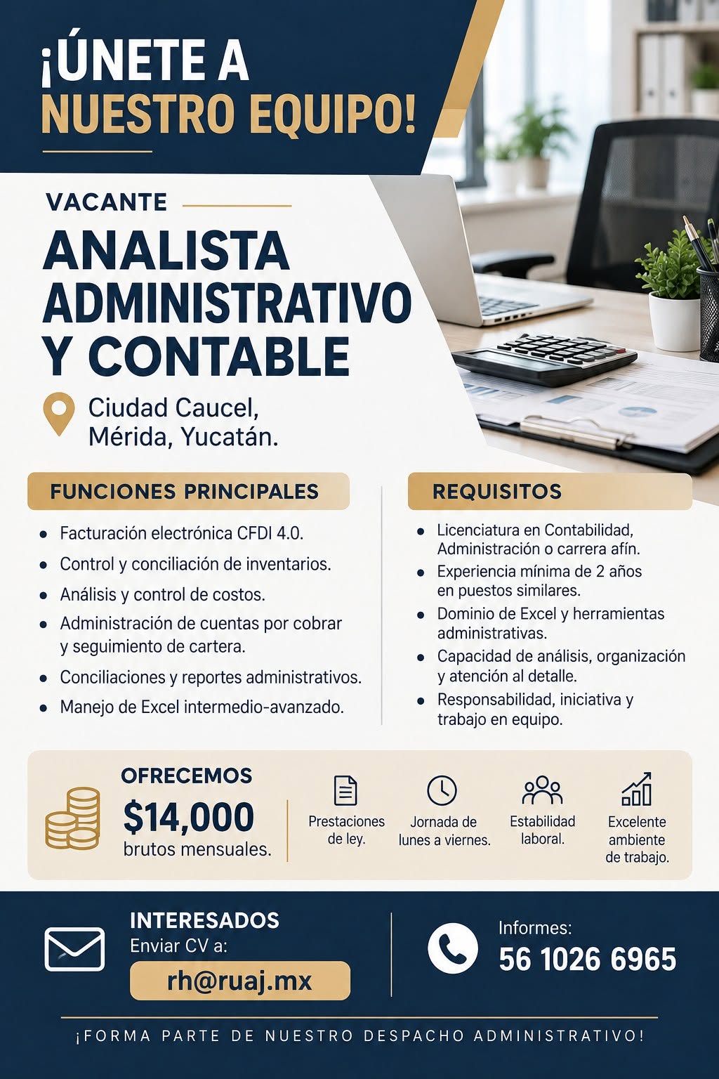 Vacante disponible