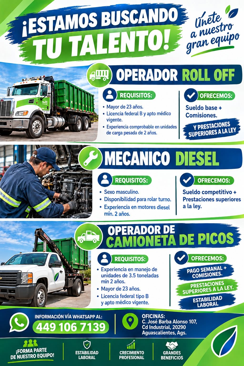 Operador Roll Off