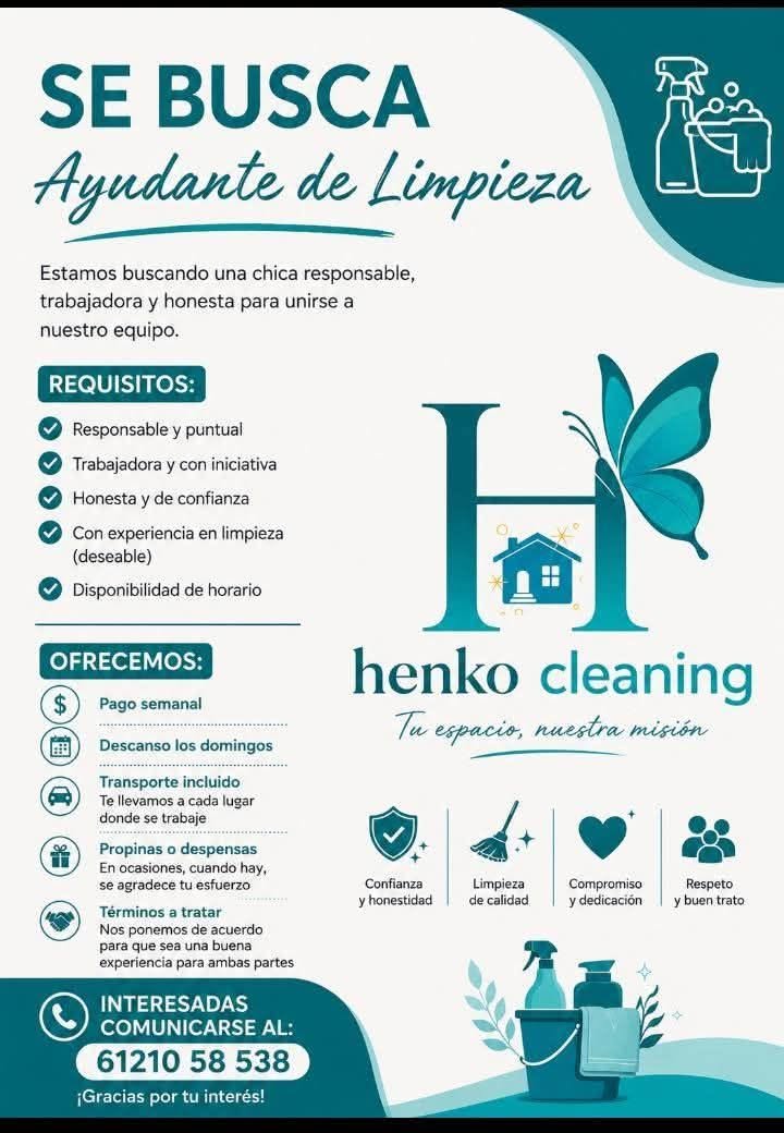 Personal de Limpieza