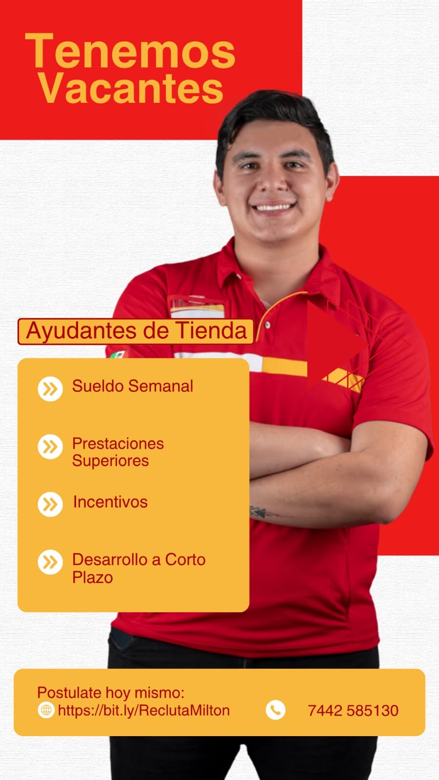 Vacante disponible