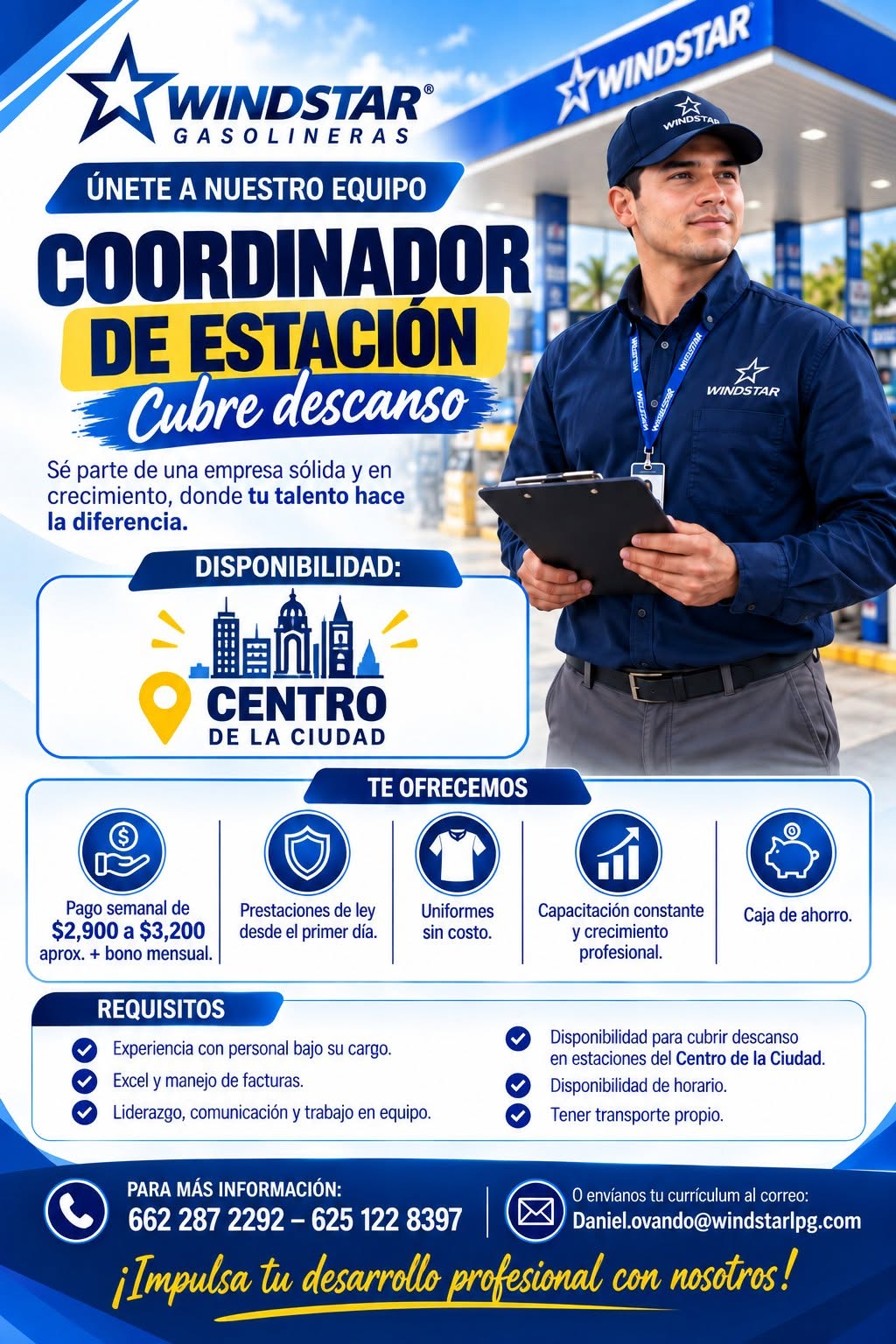 Vacante disponible