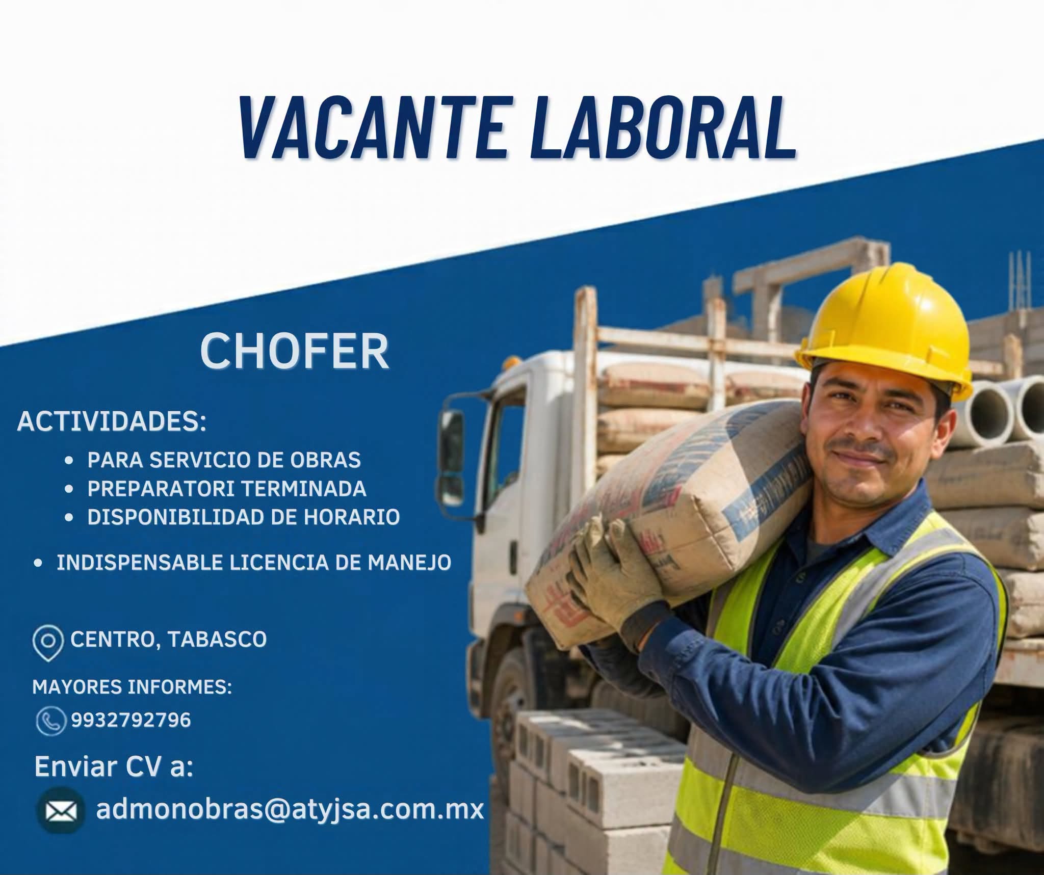 Vacante disponible
