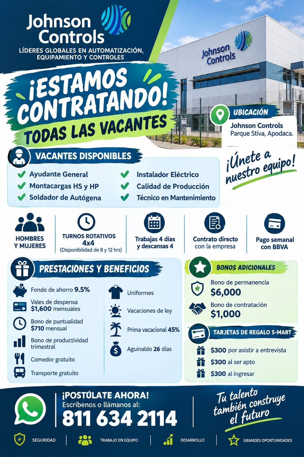 Vacante disponible