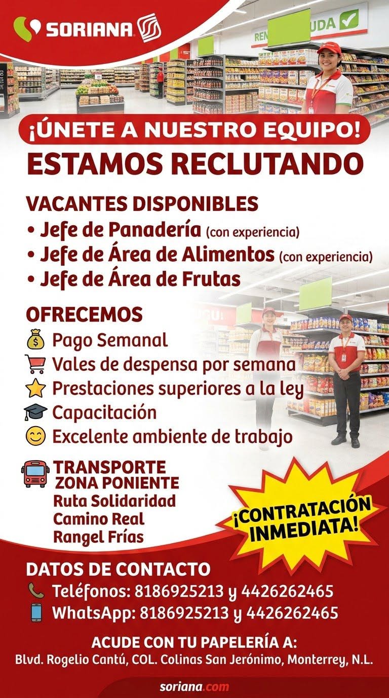 Vacante disponible