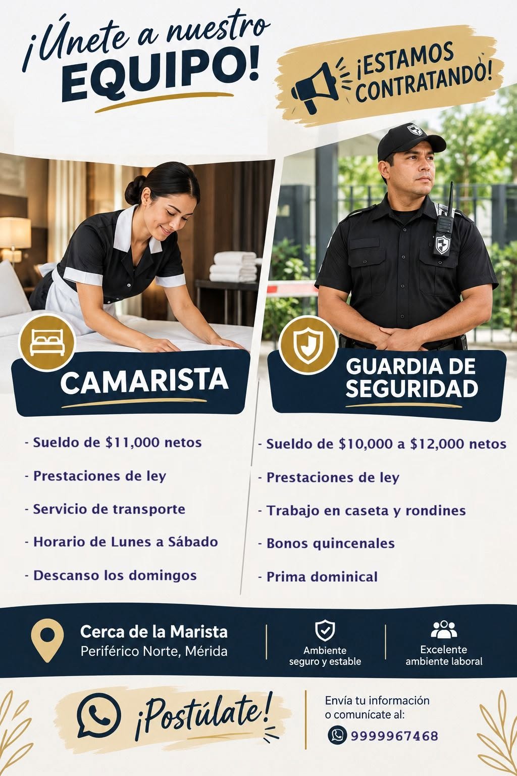 Vacante disponible