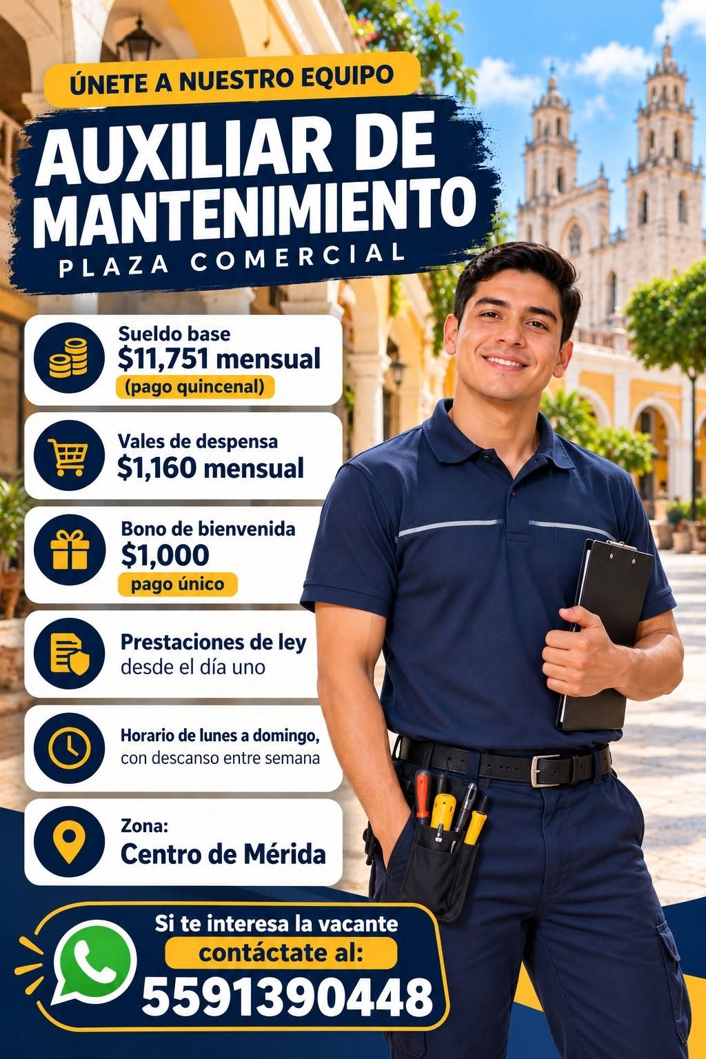 Auxiliar de Mantenimiento