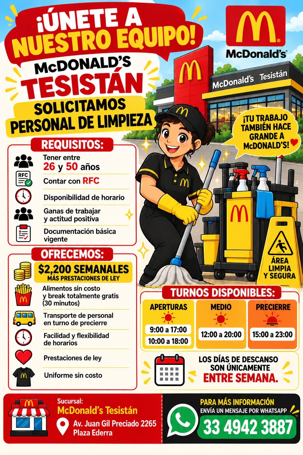 Personal de Limpieza