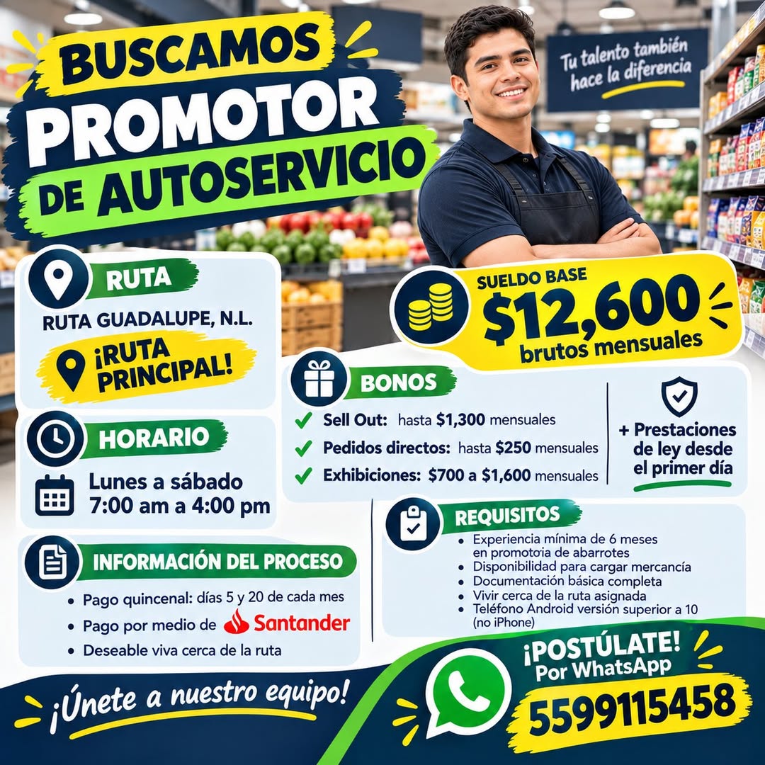 Promotor(a) de Autoservicio