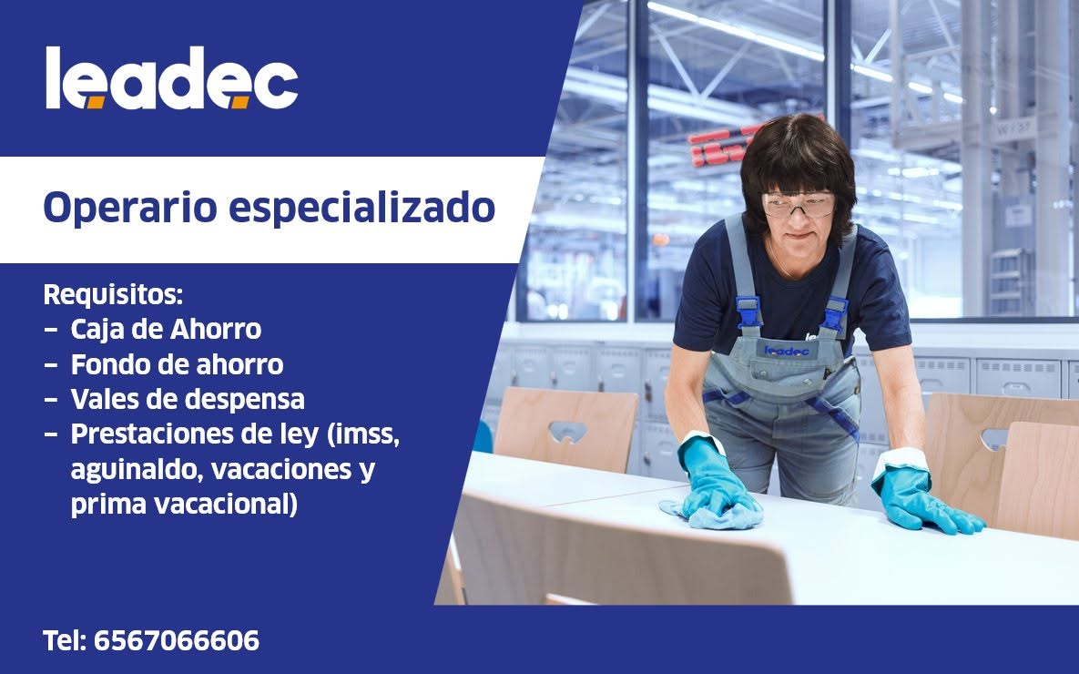 Operario Especializado