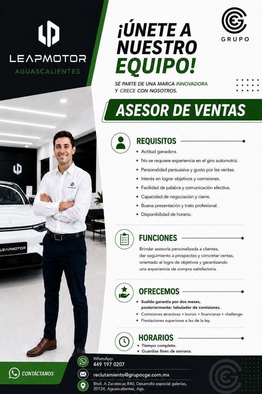 Vacante disponible