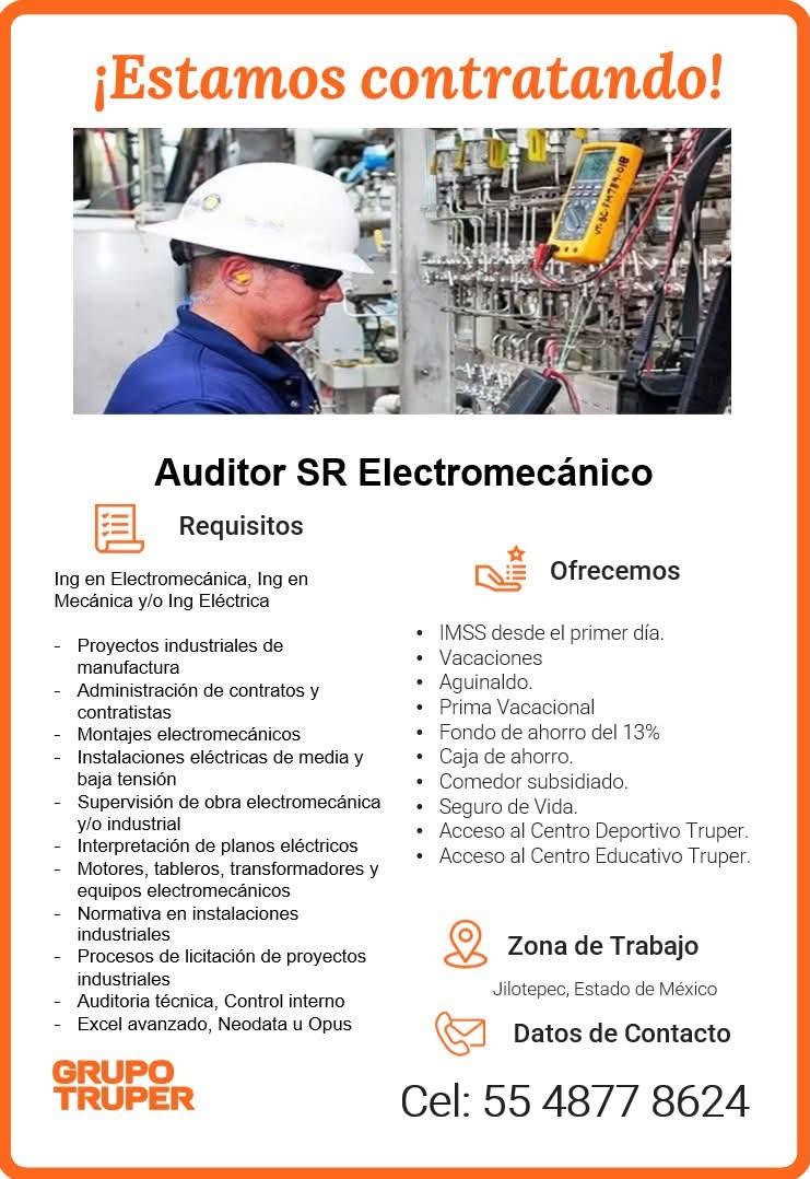 Auditor SR Electromecánico