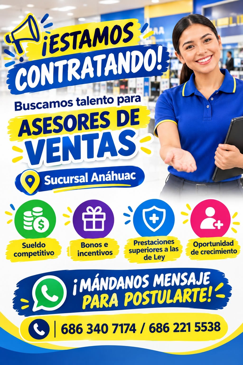 Asesor/a de Ventas