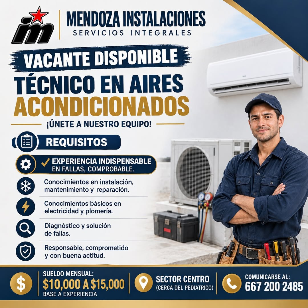 Técnico en Aires Acondicionados
