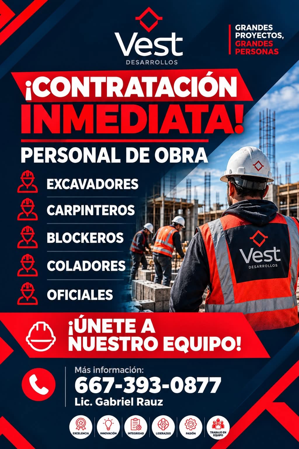 Personal de Obra