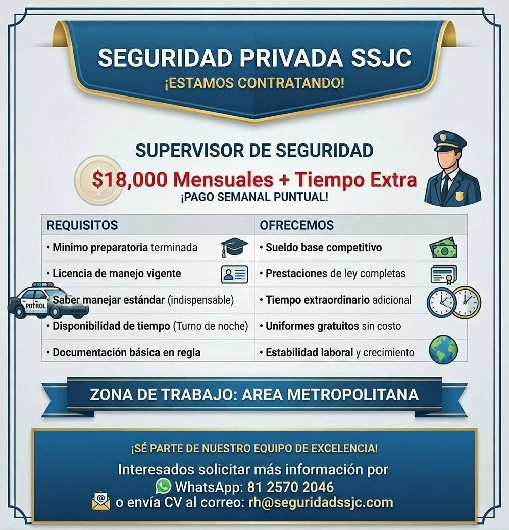 Supervisor de Seguridad