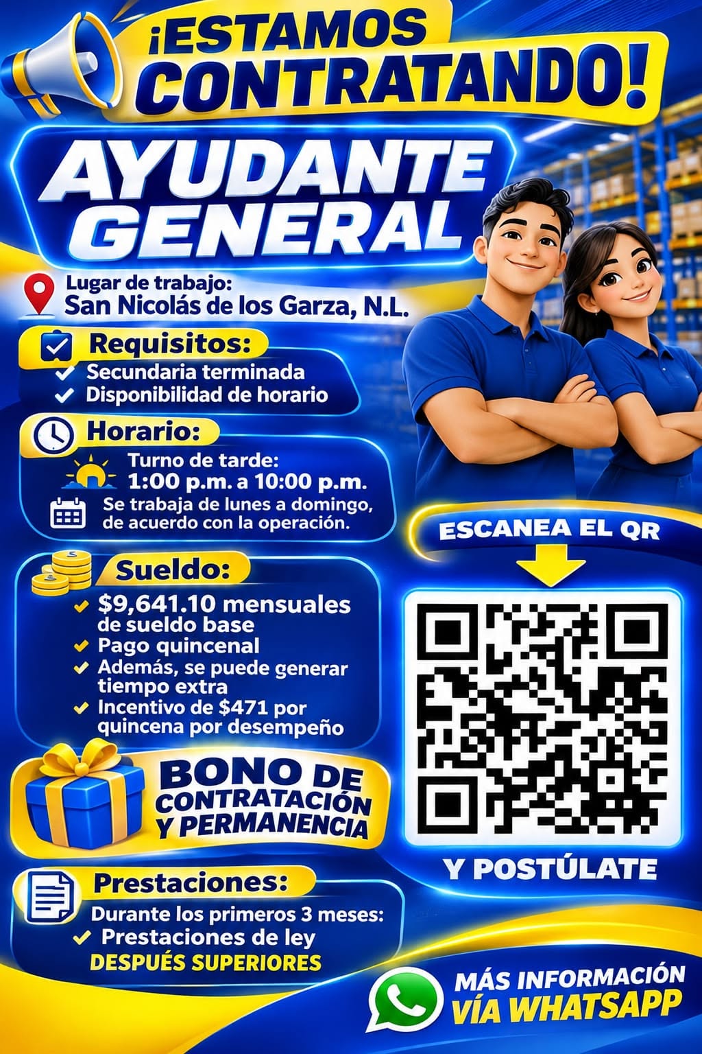 Vacante disponible