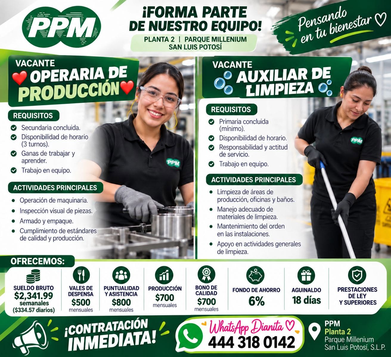 Operaria de Producción