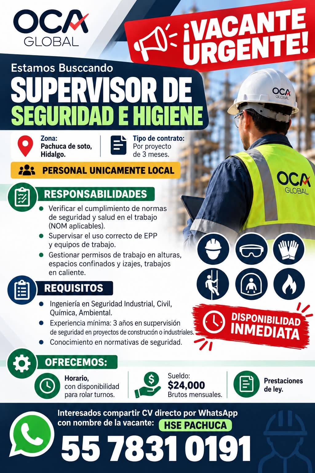 Vacante disponible