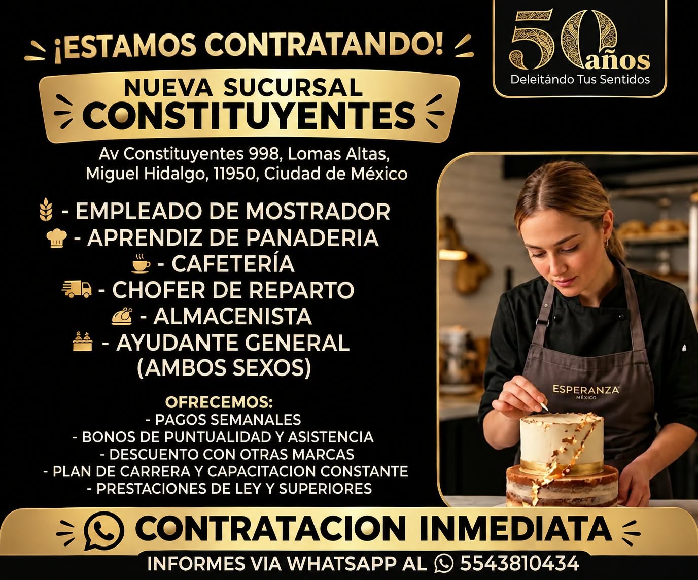 Vacante disponible