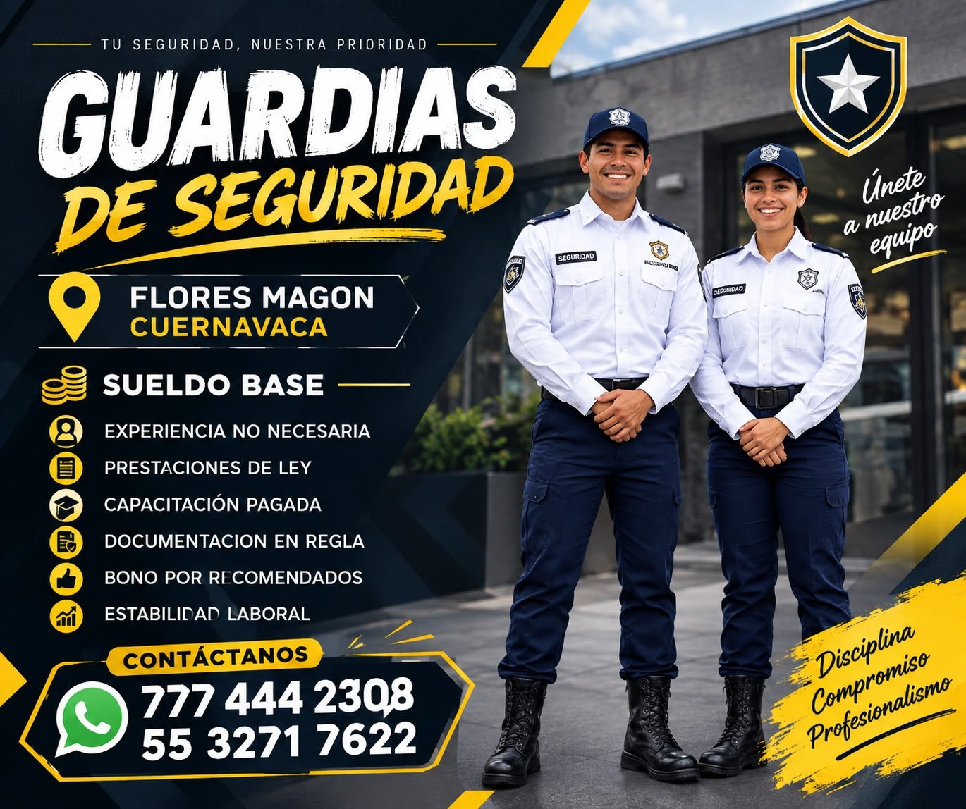 Vacante disponible