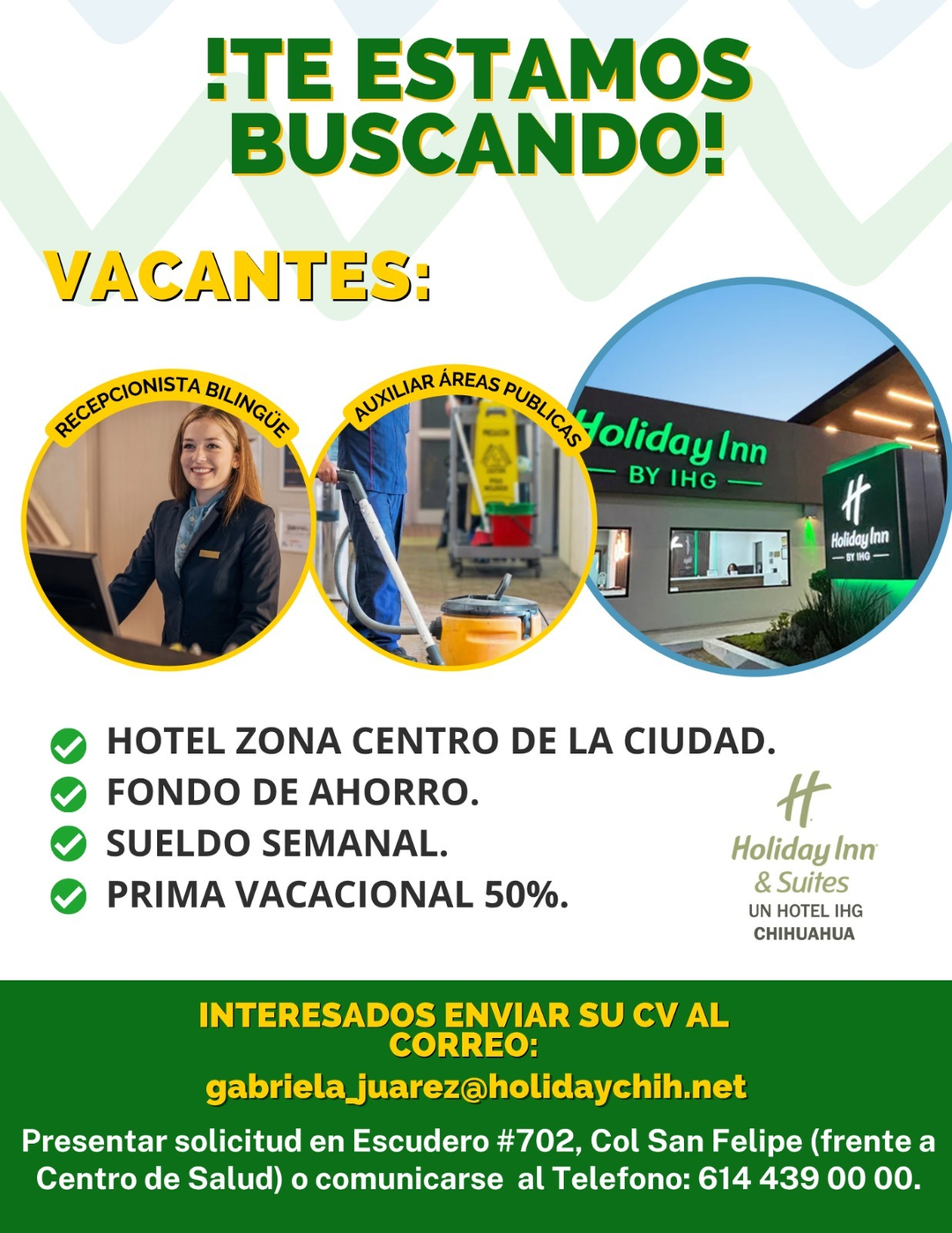 Recepcionista bilingüe