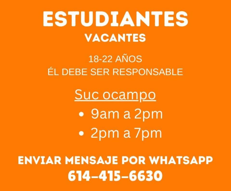 Vacante disponible