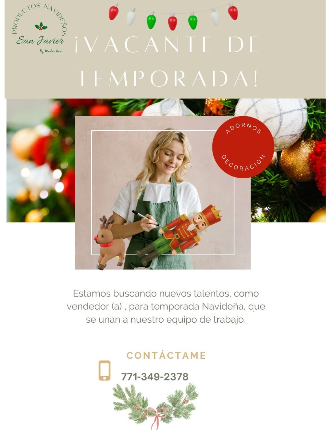 Vacante disponible