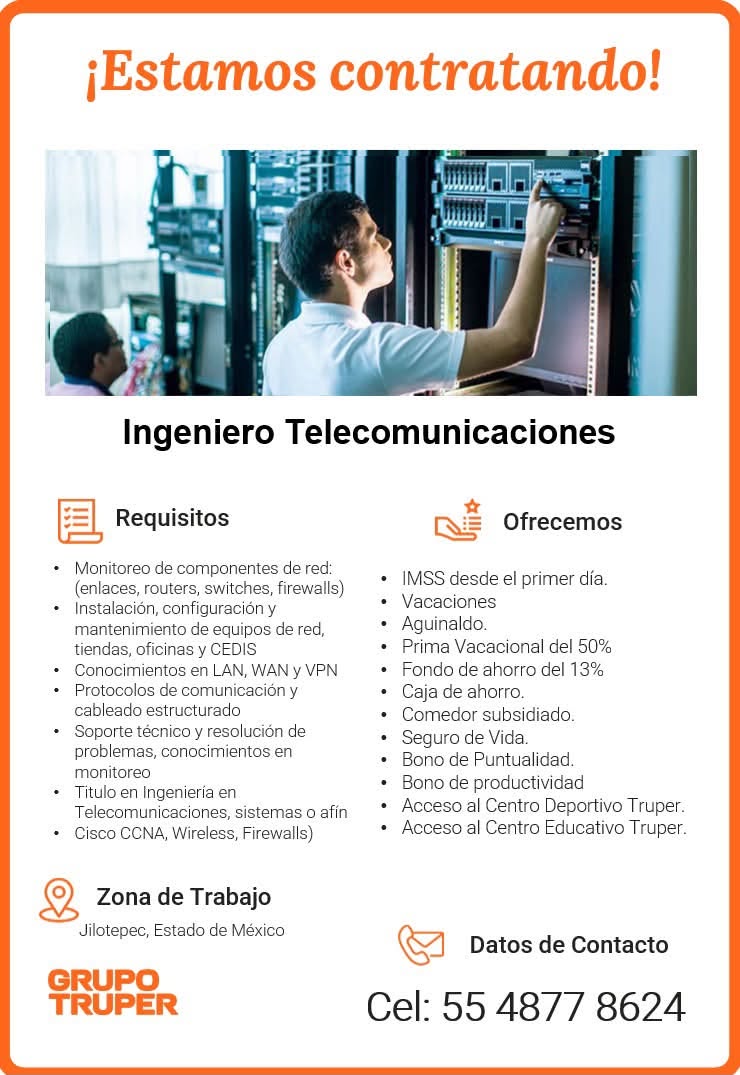 Ingeniero en Telecomunicaciones