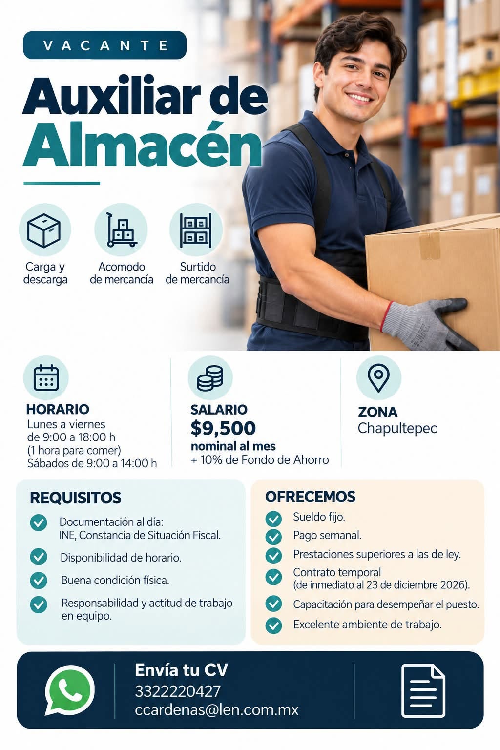 Vacante temporal