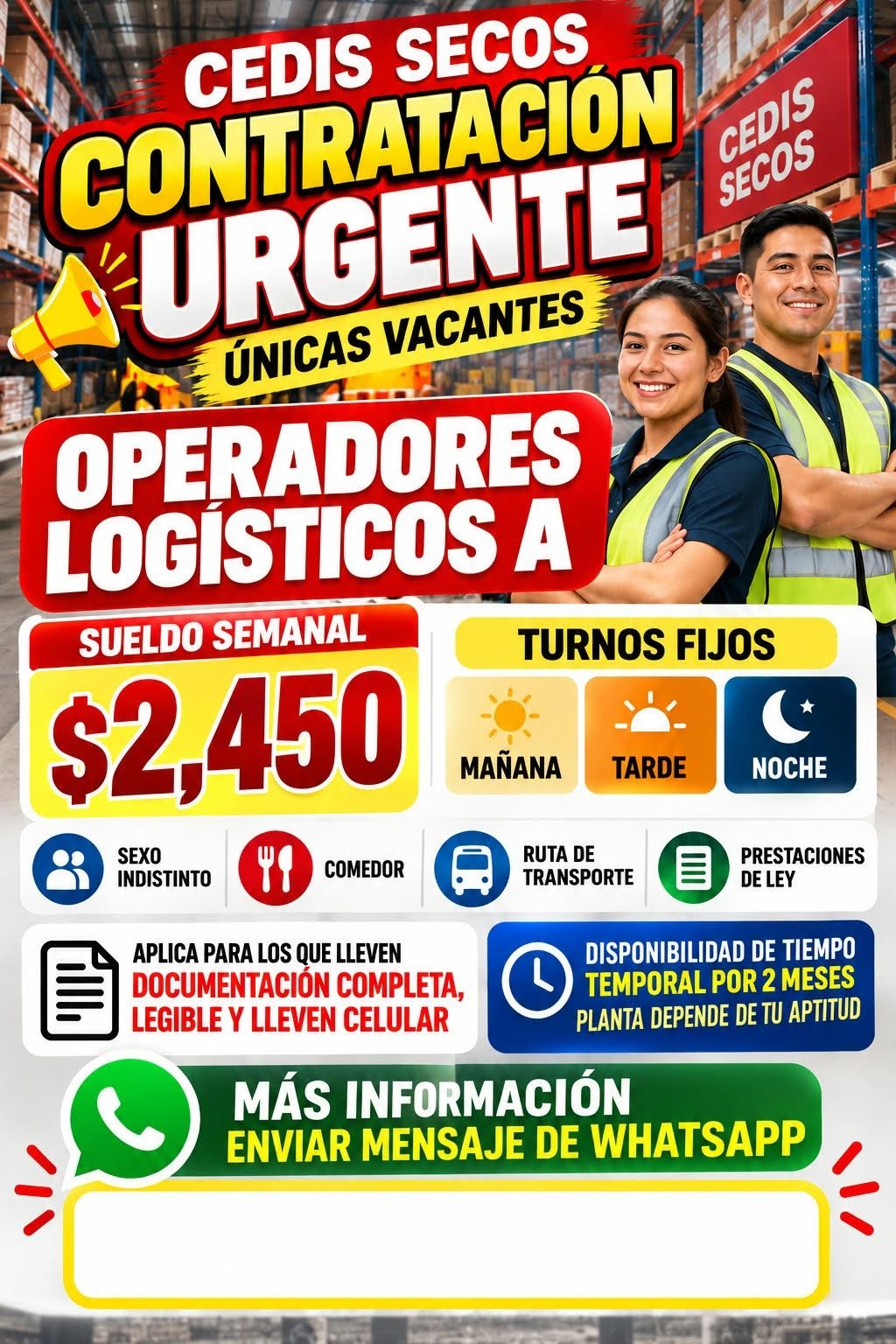 Auxiliar General (Operador Logístico A)
