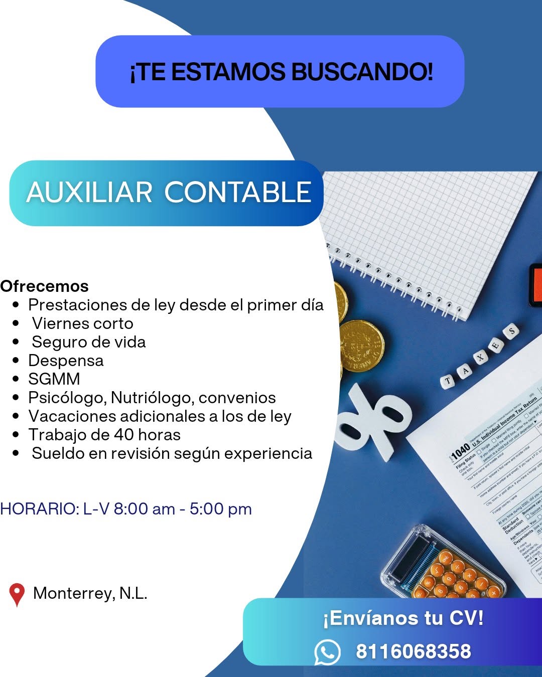 Vacante disponible