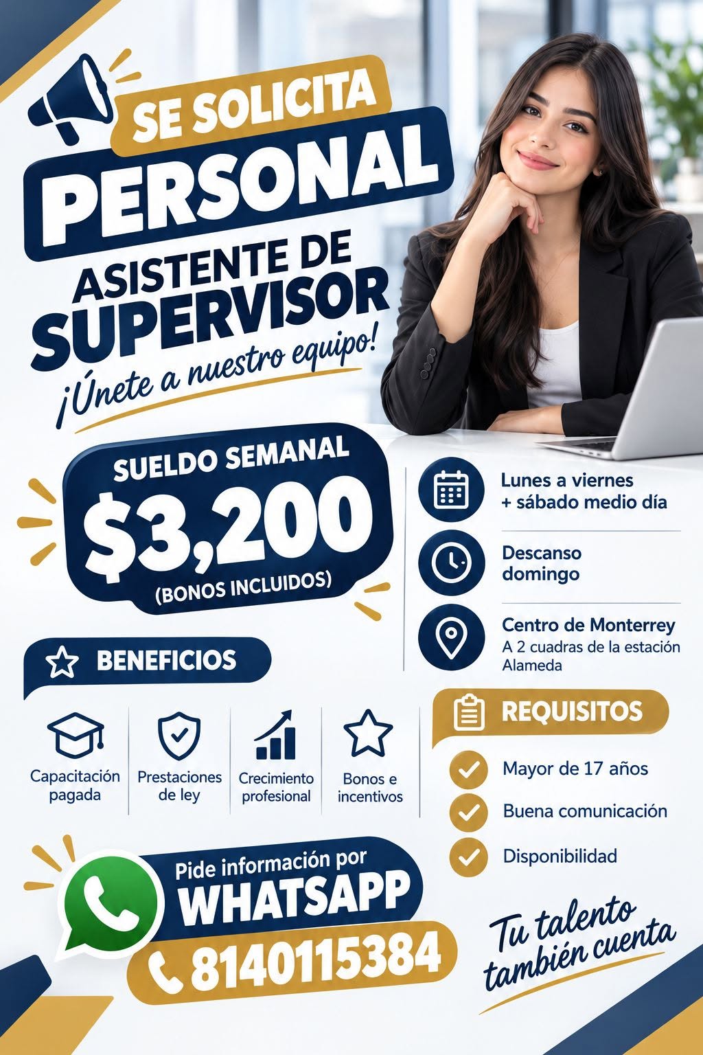 Asistente de Supervisor