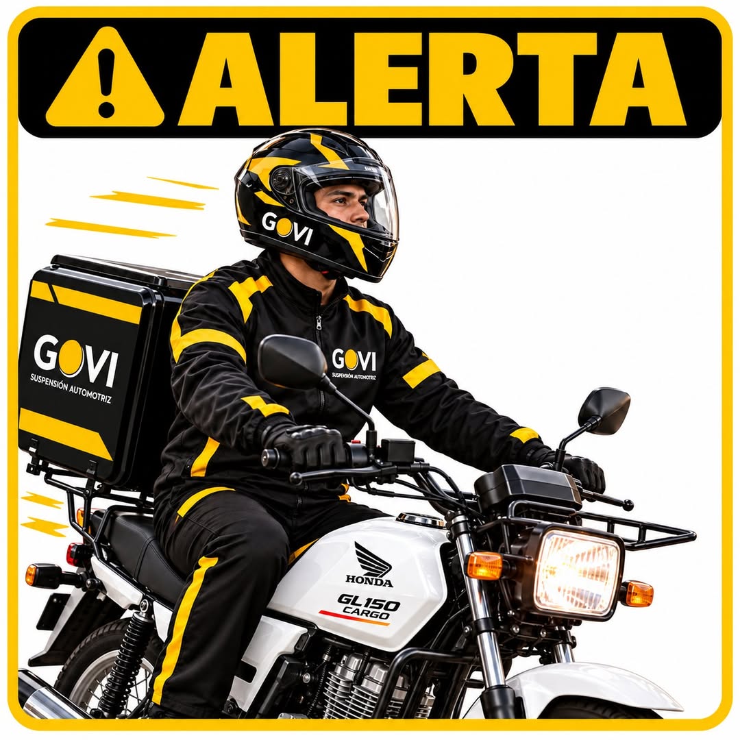 Repartidor en Motocicleta