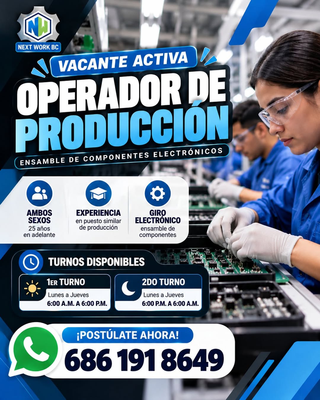 Vacante disponible