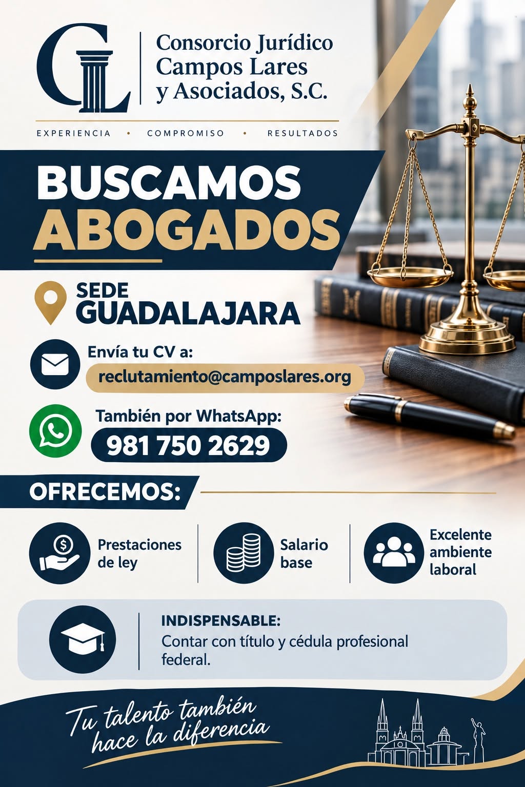 Vacante disponible