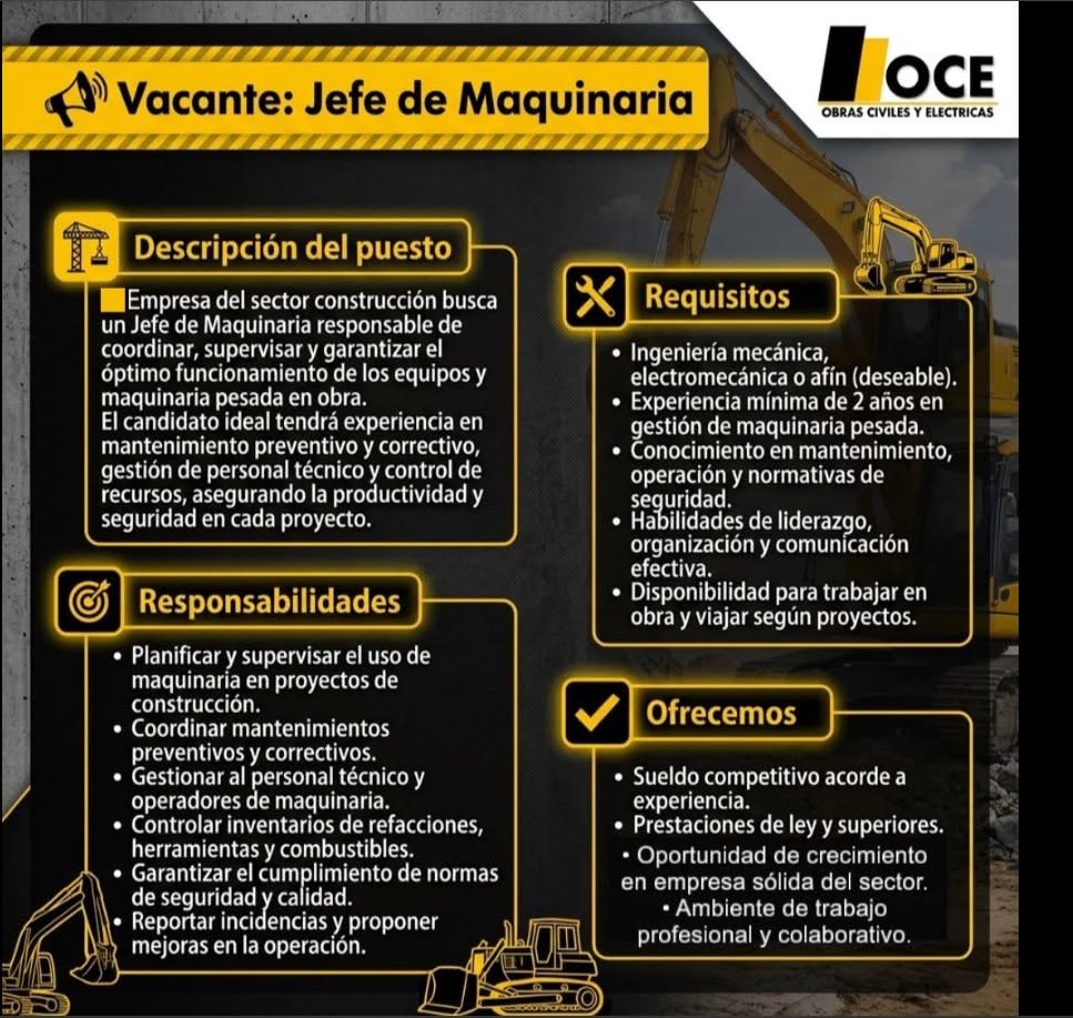 Vacante disponible