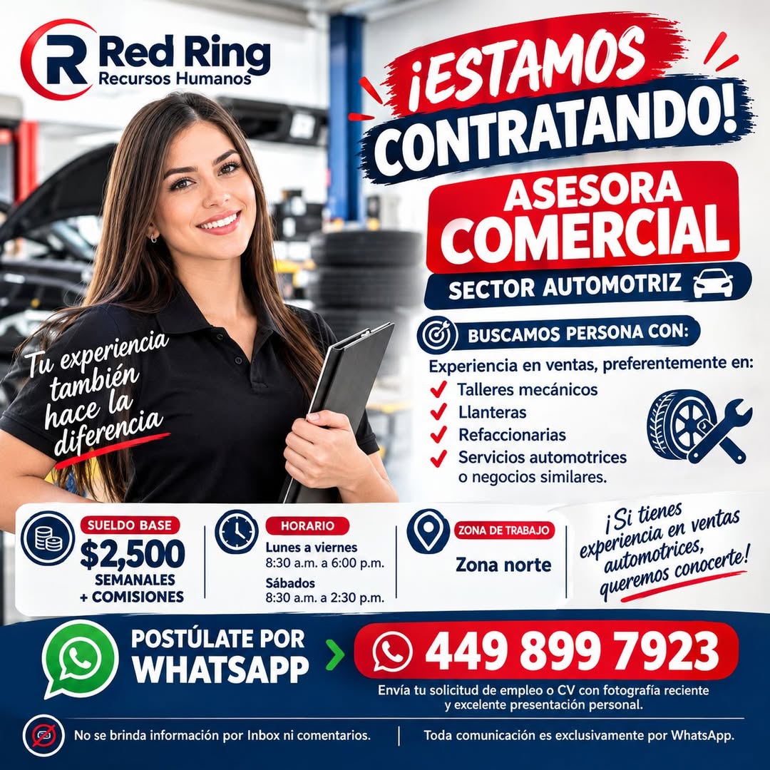 Asesora Comercial