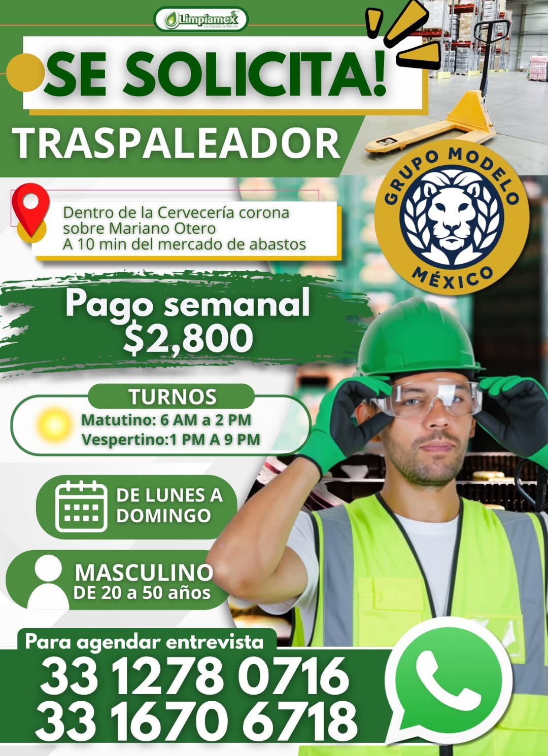 Vacante disponible