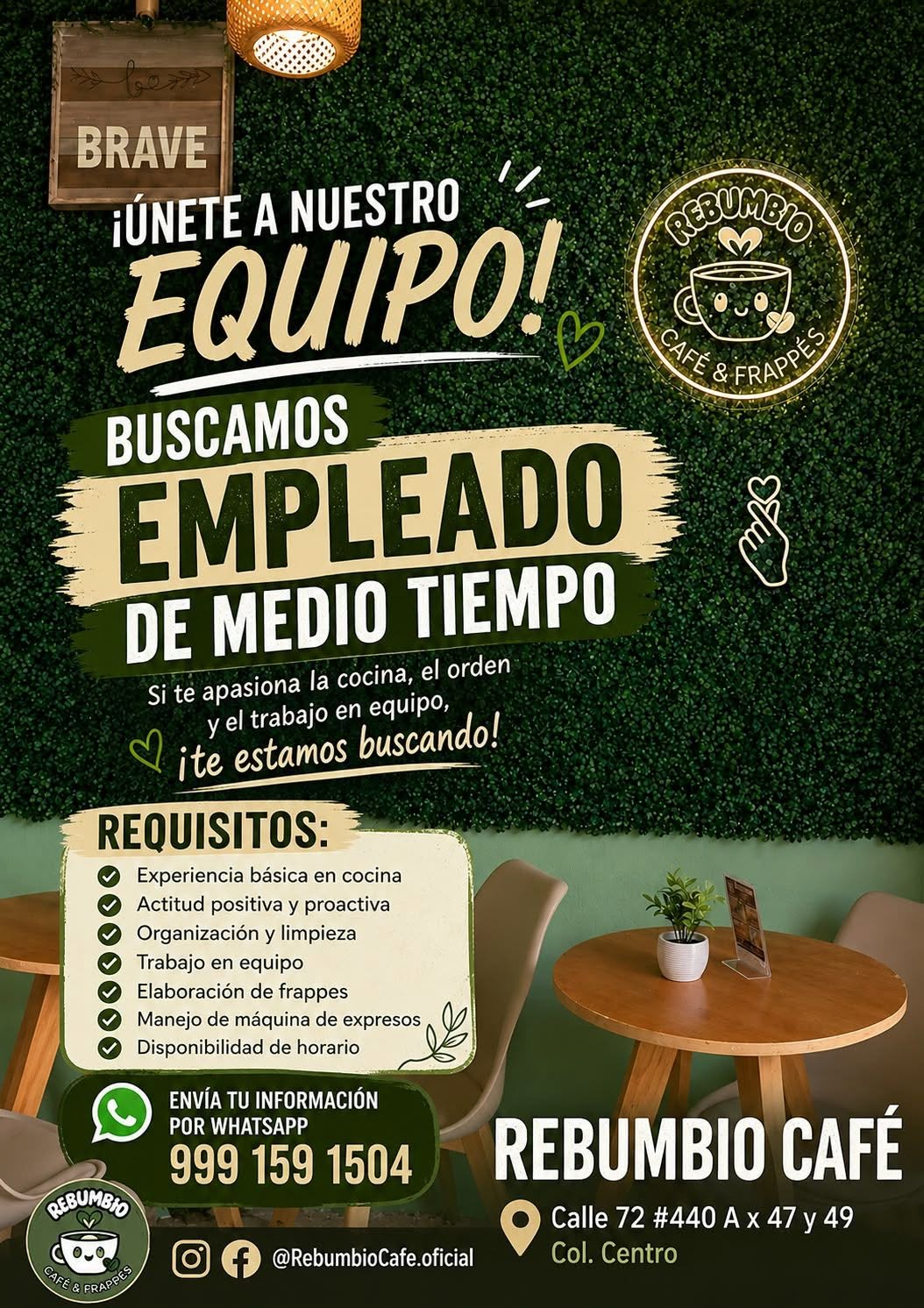 Vacante disponible