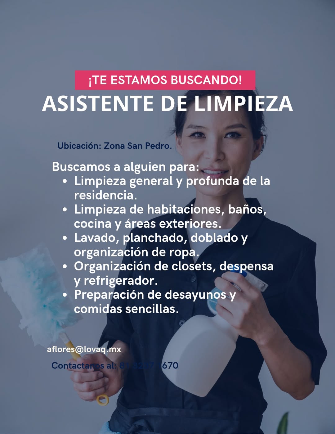 Asistente de Limpieza