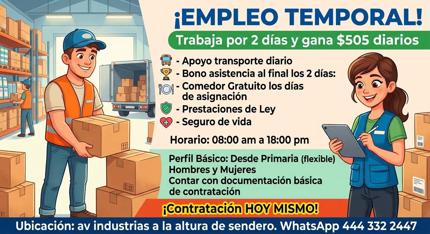 Vacante disponible
