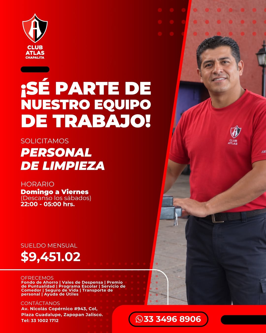 Personal de limpieza