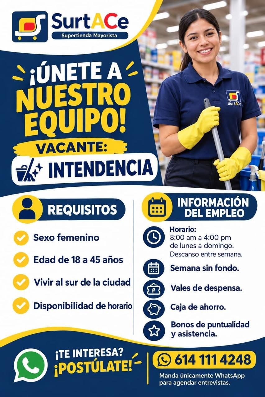 Vacante disponible
