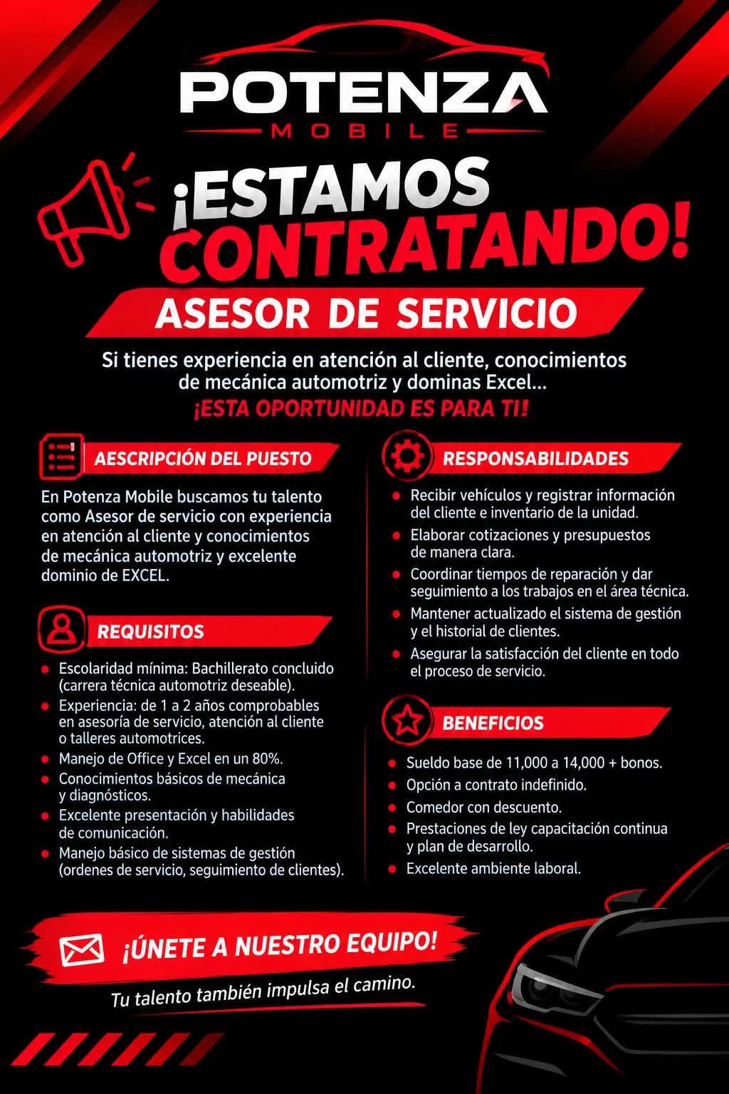 Asesor de Servicios