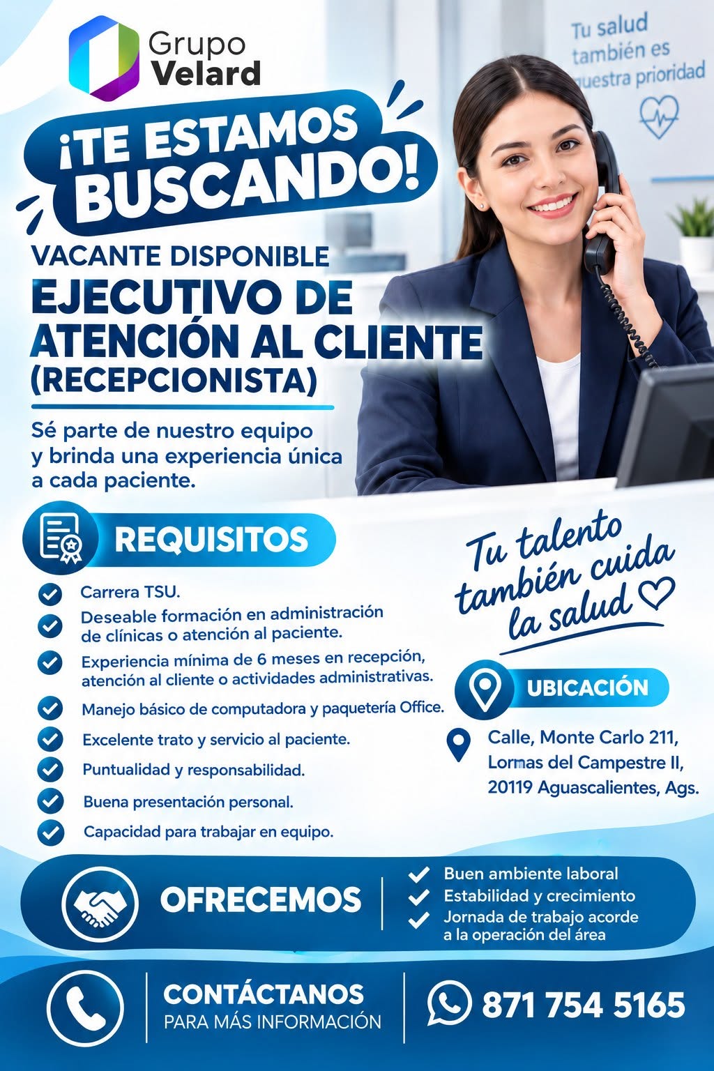 Vacante disponible