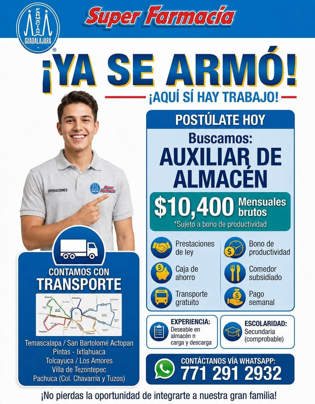 Auxiliar de Almacén