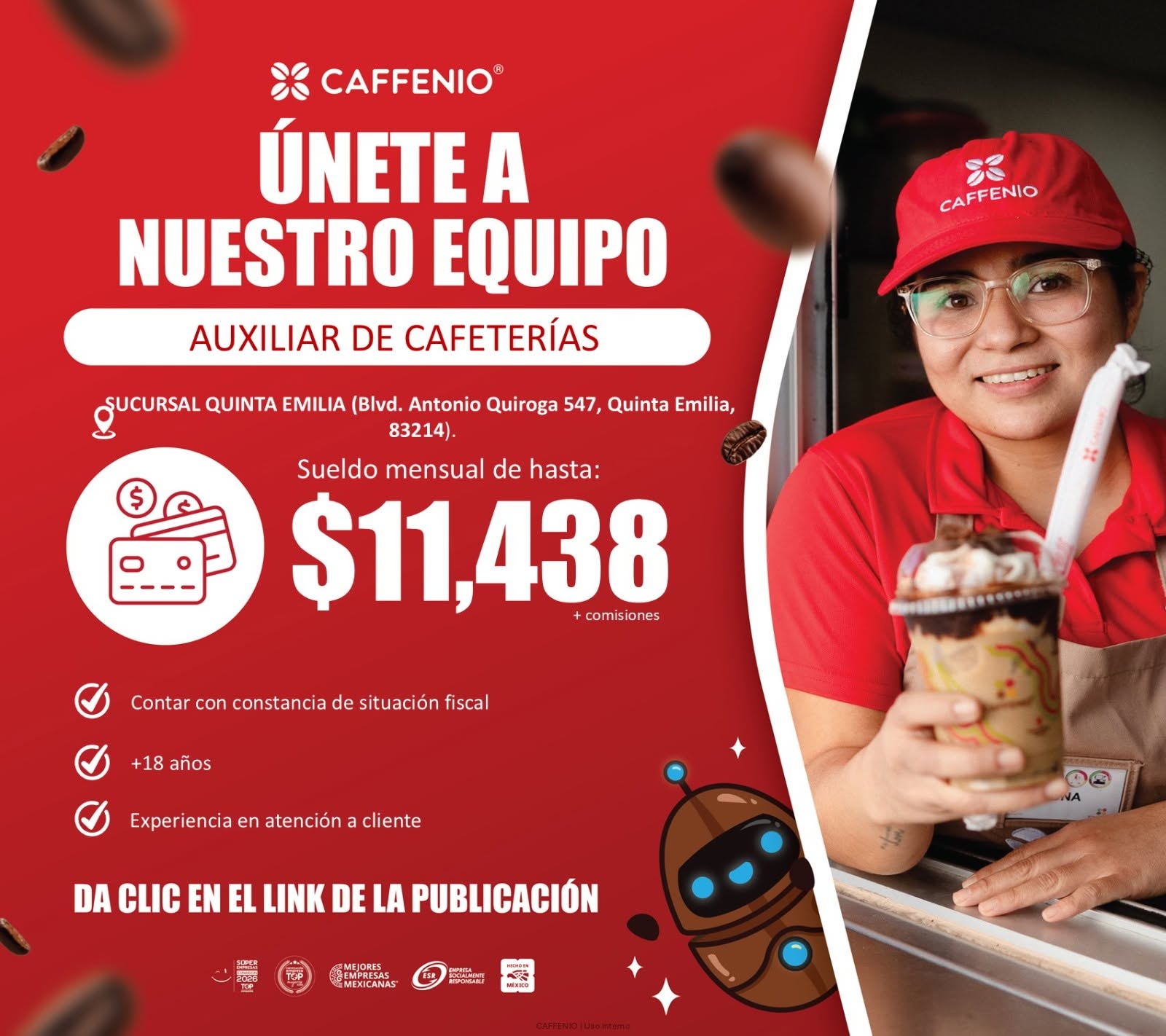 Operador de Cafetería