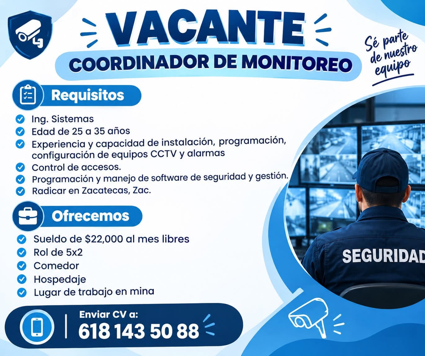 Coordinador de Monitoreo